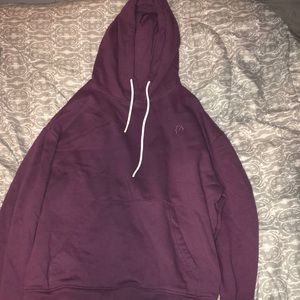 Mens purple hoodie
